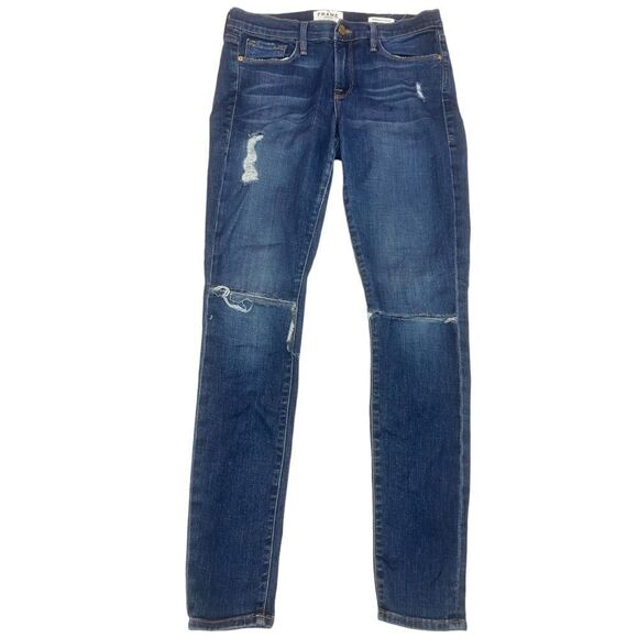 Frame Le Skinny De Jeanne Jeans - Picture 1 of 12